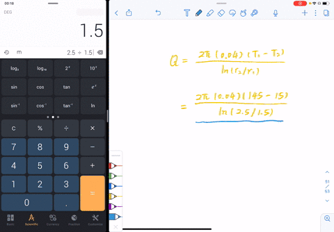 solve-the-given-problems-the-heat-loss-rate-q-text-in-mathrmw-mathrmm-through-a-certain-cylindrical-