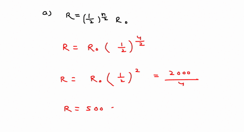 a-certain-source-gives-2000-counts-per-second-at-time-t0-its-half-life-is-2-min-a-what-is-the-counti