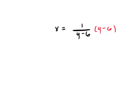 in-the-following-exercises-find-the-inverse-of-each-function-fxfrac1x-6