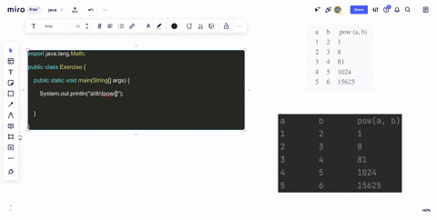 SOLVED:a. Draw a table that shows the value of the variables 1 and n ...