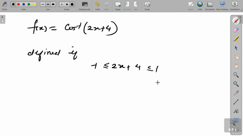 find-the-domain-of-fxcos-12-x4