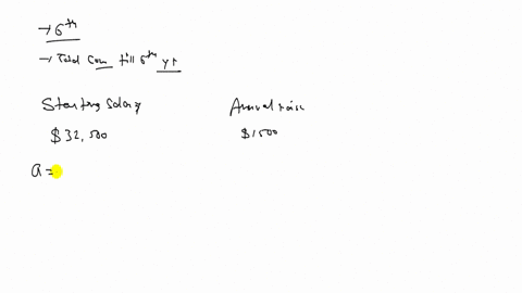 consider-a-job-offer-with-the-given-starting-salary-and-annual-raise-a-determine-the-salary-during-t