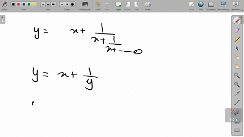 if-yxfrac1x-frac1x-frac1x-ldots-to-infty-then-prove-that-fracd-yd-xfracy2-y-x-2