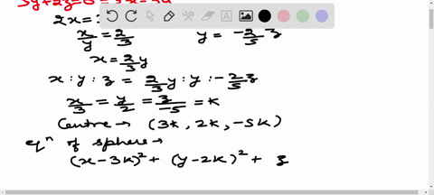 equation-of-the-sphere-having-its-centre-on-the-line-5-y2-z02-x-3-y-and-passing-through-the-two-poin