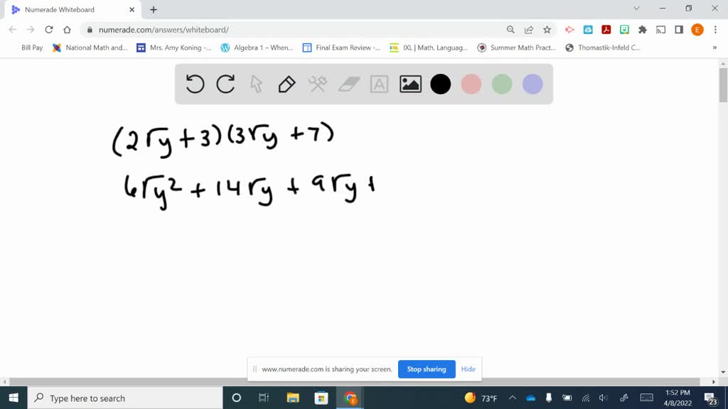 SOLVED:Determine the allowable values in each expression. √(y+7)
