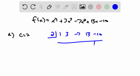 use-the-remainder-theorem-to-determine-if-the-given-number-c-is-a-zero-of-the-polynomial-see-example