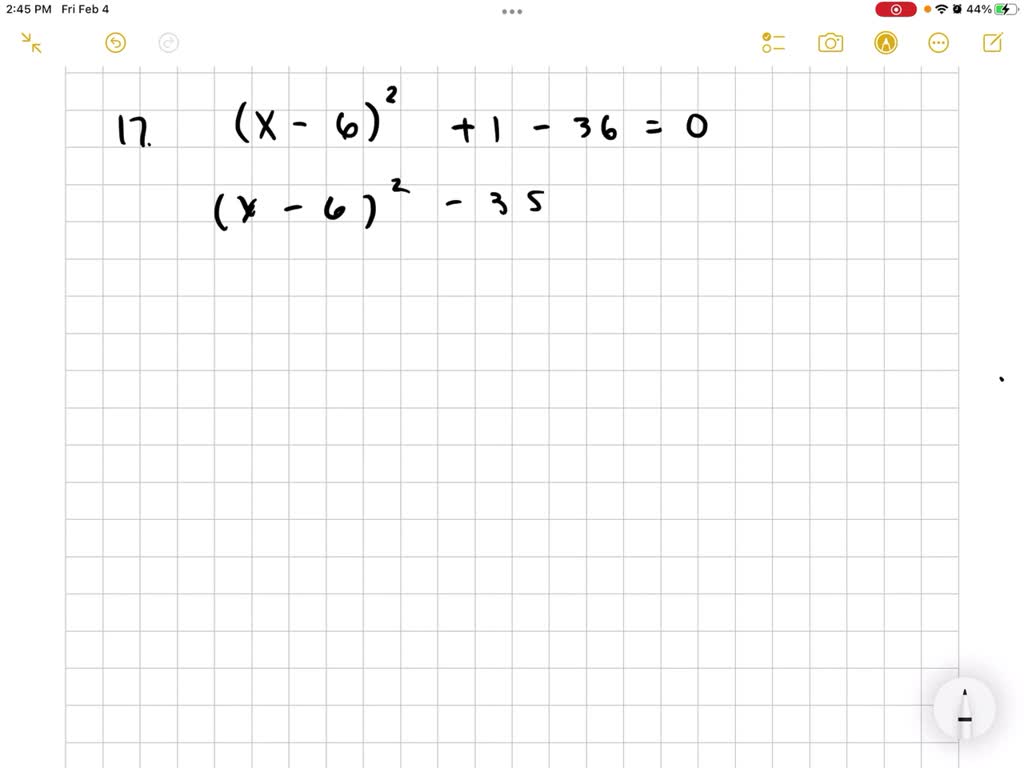 2x 2 5x 12 0 completing the square