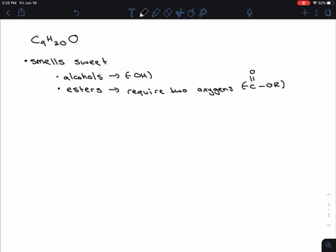 draw-a-possible-structural-formula-for-a-molecule-that-smells-sweet-and-has-the-molecular-formula--2