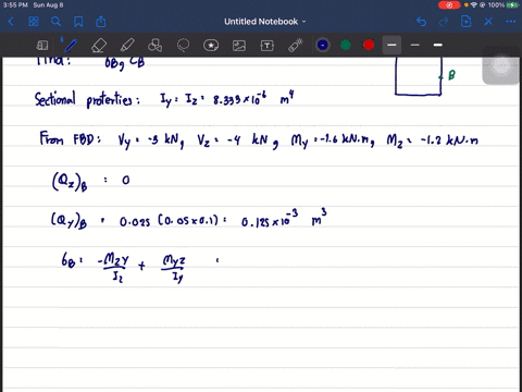 determine-the-state-of-stress-at-point-b-on-the-cross-section-of-the-post-at-section-a-a-indicate--2