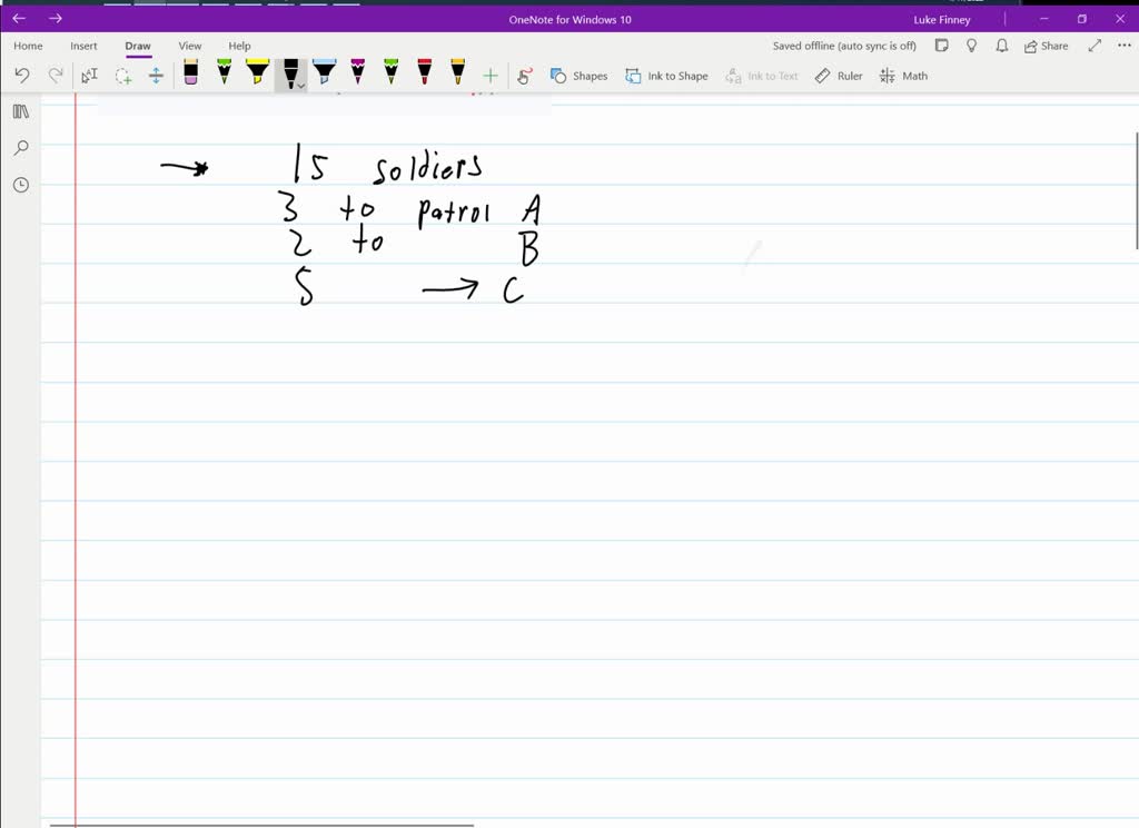 SOLVEDGive a scenario where the partitions rule applies.