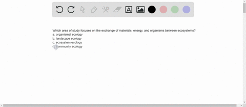 which-of-the-following-areas-of-study-focuses-on-the-exchange-of-energy-organisms-and-materials-betw