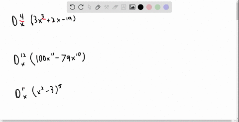 without-doing-any-calculating-find-each-derivative-a-d_x4left3-x32-x-19right-b-d_x12left100-x11-79-x