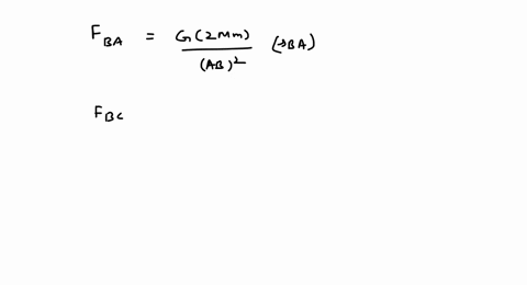 particles-of-mass-2-m-m-and-m-are-respectively-at-point-mathrma-mathrmb-and-mathrmc-with-a-bfrac12-2