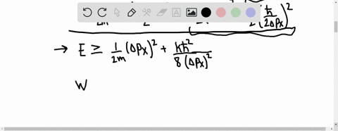 the-total-energy-of-a-particlespring-system-in-which-the-particle-moves-with-simple-harmonic-motion-