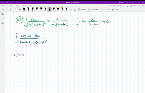 a-make-an-appropriate-u-substitution-and-then-use-the-endpaper-integral-table-to-evaluate-the-integr