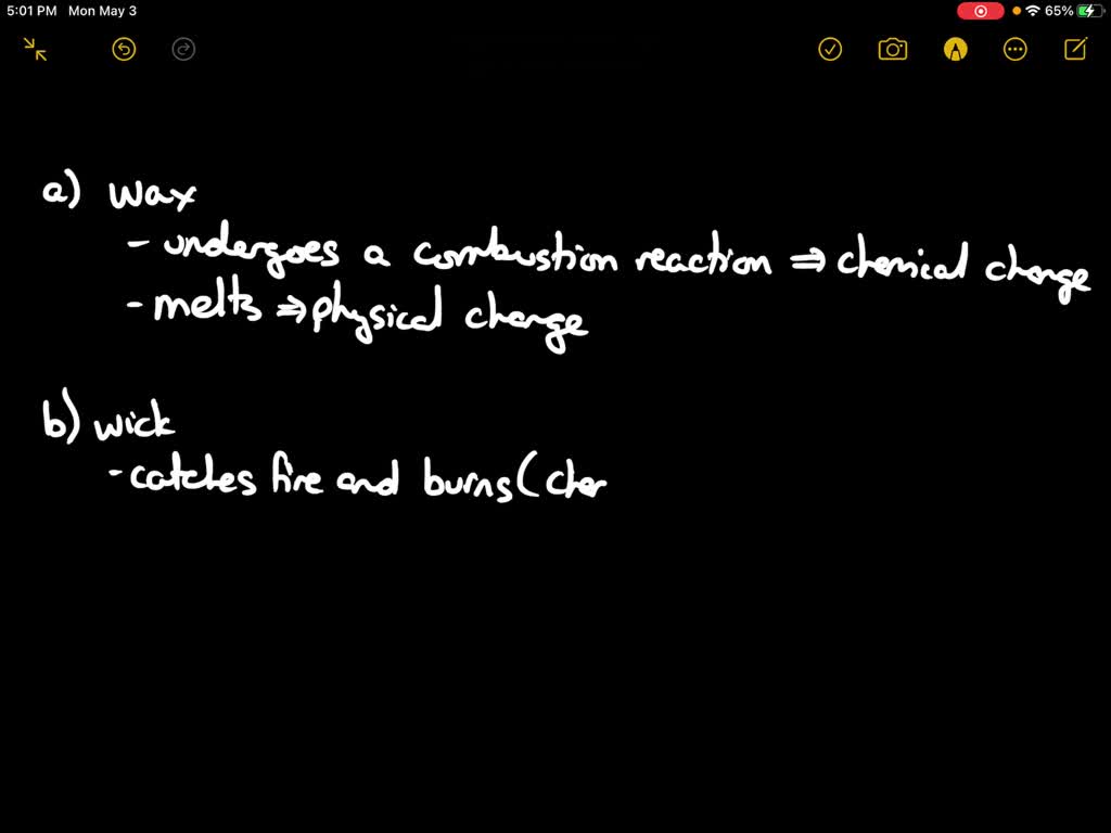 SOLVEDIf you place a glass rod over a burning candle, the glass turns