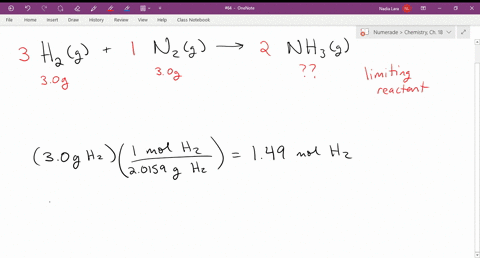 how-many-grams-of-gaseous-ammonia-will-the-reaction-of-30-g-hydrogen-gas-and-30-g-of-nitrogen-gas-pr