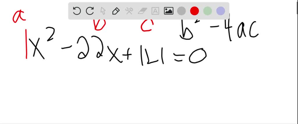 SOLVED:In Exercises 69-74, Determine Whether The Discriminant Is ...