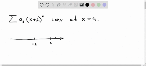 suppose-that-the-series-sum_k0infty-a_kx2k-converges-at-x4-at-what-other-values-of-x-must-the-series
