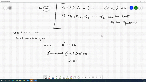 if-the-roots-of-the-equation-xn-10-are-1-a_1-alpha_2-ldots-ldots-alpha_m-1-then-left1-alpha_1rightle