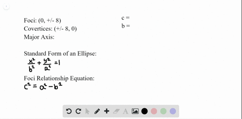 write-an-equation-of-an-ellipse-for-the-given-foci-and-co-vertices-foci-0-pm-8-co-vertices-pm-80