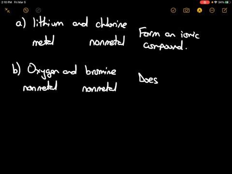which-of-the-following-pairs-of-elements-are-likely-to-form-an-ionic-compound-a-lithium-and-chlorine