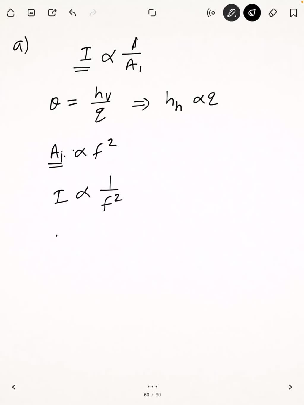 (a) Use conceptual arguments to show that the intensity of light