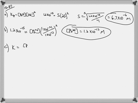 calculate-the-concentration-of-mathrmpb2-in-each-of-the-following-a-a-saturated-solution-of-mathrm-4
