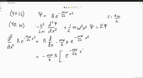 show-that-equation-4032-is-a-solution-of-equation-4030-with-energy-efrac12-hbar-omega