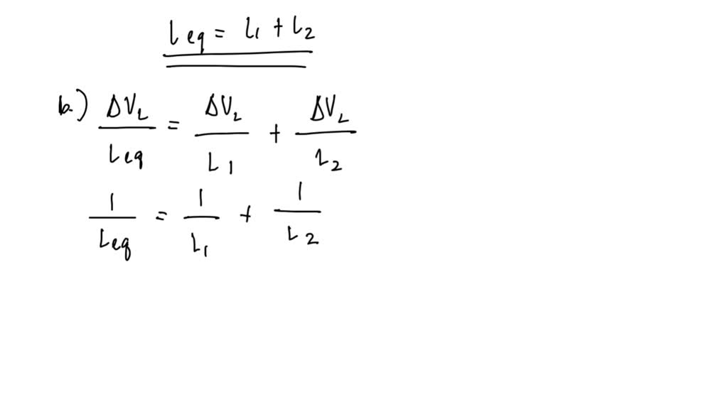 SOLVEDTwo ideal inductors, L1 and L2 , have zero internal resistance