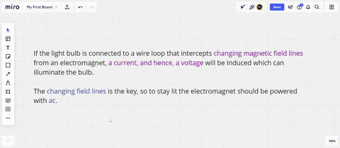 how-could-a-lightbulb-near-but-not-touching-an-electromagnet-be-lit-is-ac-or-de-required-defend-your