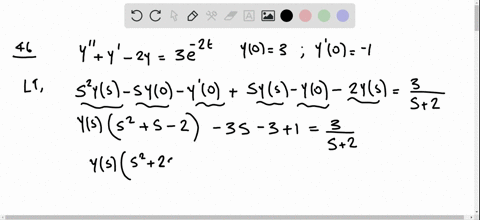 solve-the-given-initial-value-problem-yprime-primeyprime-2-y3-e-2-t-quad-y03-quad-yprime0-1