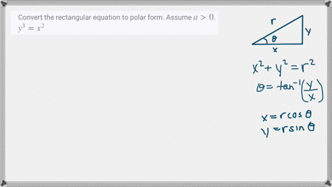 convert-the-rectangular-equation-to-polar-form-assume-a0-y3x2