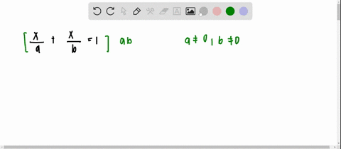 solve-each-equation-for-x-in-terms-of-the-other-letters-fracxafracxb1-2