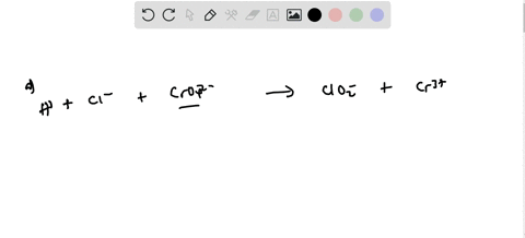 use-the-method-of-half-reactions-to-balance-the-following-equations-a-mathrmcro_42-a-qmathrmcl-a-q-r