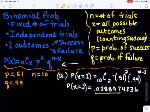 find-the-indicated-probabilities-if-convenient-use-technology-or-table-2-in-appendix-b-to-find-the-7