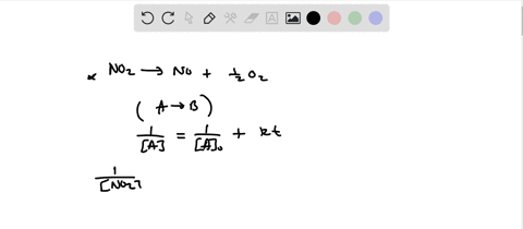 the-following-table-gives-leftmathrmno_2right-as-a-function-of-time-for-the-reaction-described-by-be