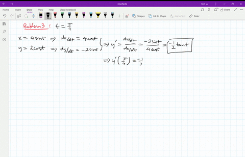 find-an-equation-for-the-line-tangent-to-the-curve-at-the-point-defined-by-the-given-value-of-t-a-21