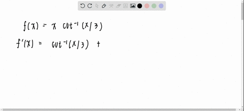 evaluate-the-derivatives-of-the-following-functions-fxx-cot-1x-3