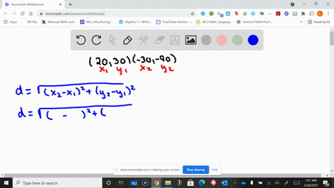 find-the-exact-distance-between-the-two-points-where-appropriate-also-give-approximate-results-to-14