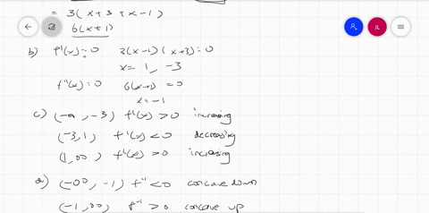 let-fxx-3x32-a-verify-that-fprimex3x-1x3-and-fprime-primex6x1-b-find-the-critical-points-and-possibl
