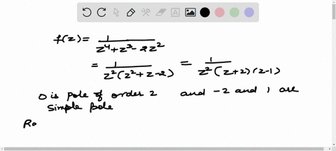 use-1-2-or-4-to-find-the-residue-at-each-pole-of-the-given-function-fzfrac1z4z3-2-z2