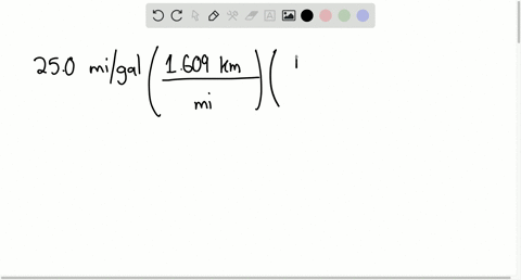 SOLVED:A certain car has a fuel efficiency of 25.0 miles per gallon (mi