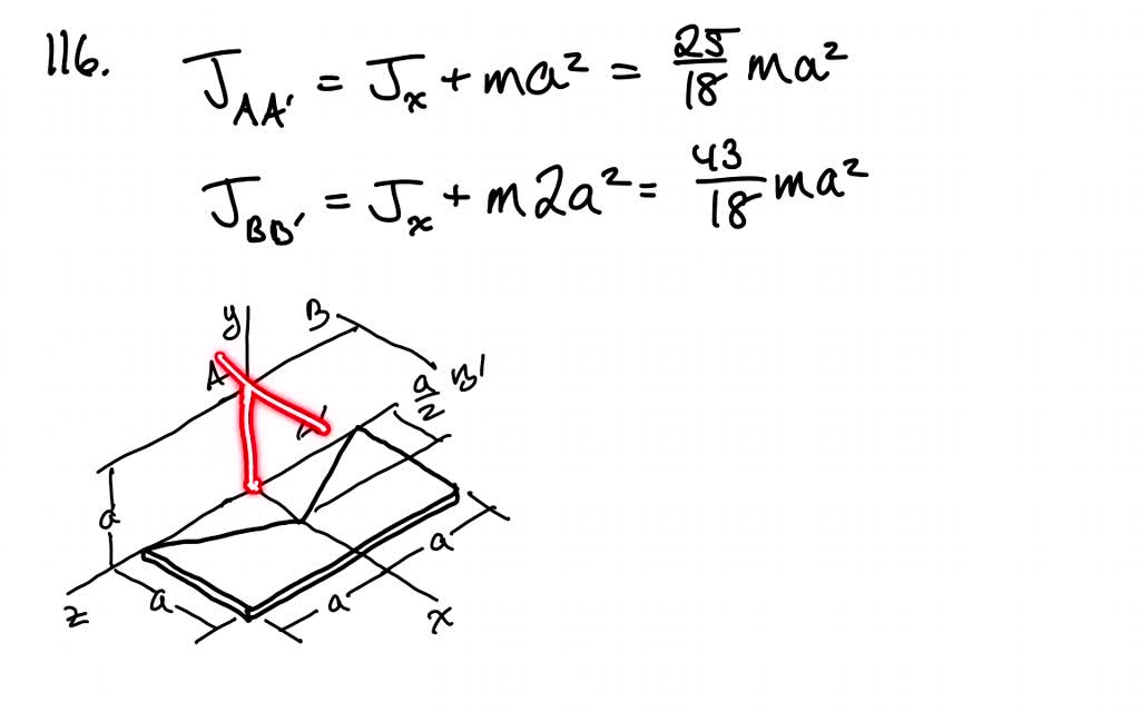 SOLVED:A Piece Of Thin, Uniform Sheet Metal Is Cut To Form The Machine ...