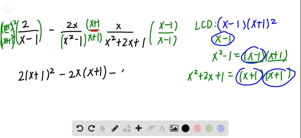 Perform the indicated operations and simplify eac…