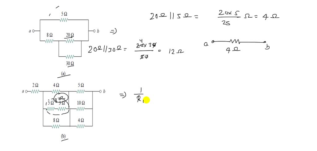 Reduce each of the circuits in Fig. 2.102 to a single resistor at