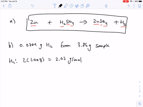 an-impure-sample-of-zinc-zn-is-treated-with-an-excess-of-sulfuric-acid-leftmathrmh_2-mathrmso_4rig-2