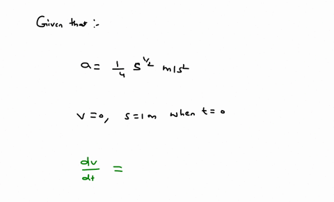 the-acceleration-of-a-particle-traveling-along-a-straight-line-is-afrac14-s1-2-mathrmm-mathrms2-wh-4