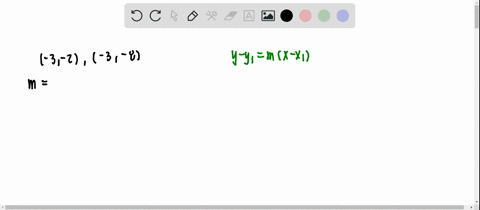 write-an-equation-in-point-slope-form-of-the-line-that-passes-through-the-given-points-3-2-3-8