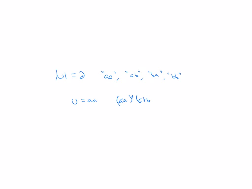 SOLVED:(a) Describe In English The Language Defined By The Regular ...